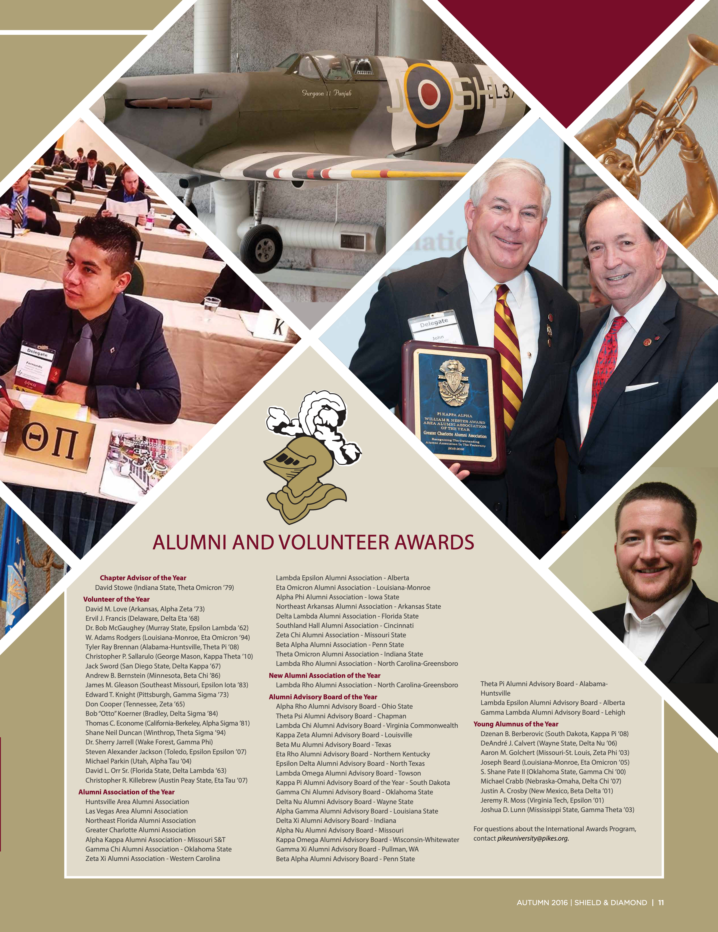 Alumni and Volunteer Awards